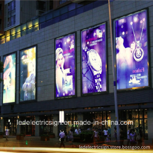 Outdoor Wall Mounted LED Light Box for Advertising Display